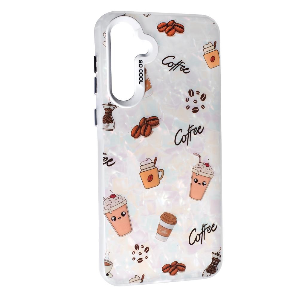 Чохол Soft Milky для  Samsung A56/ A36 Coffee