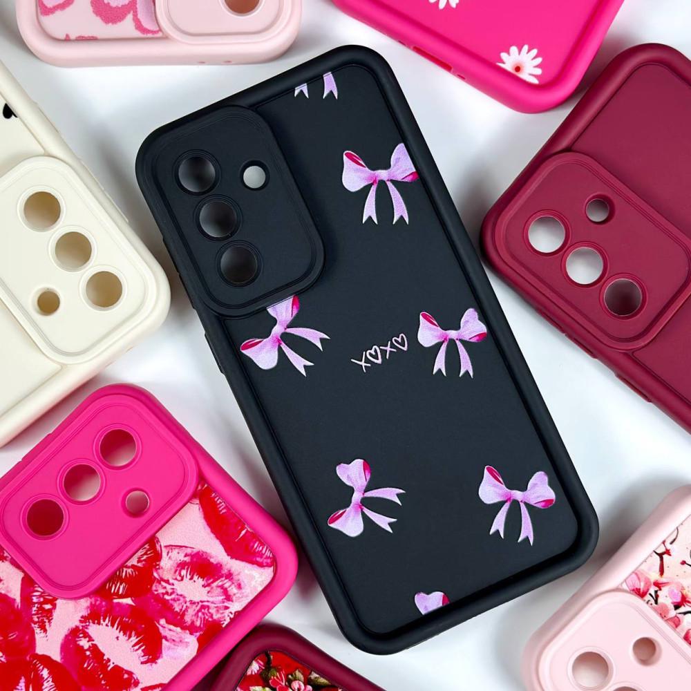 Накладка Shock Sides Resistant для Samsung A56/A36/A37 Black/ bow