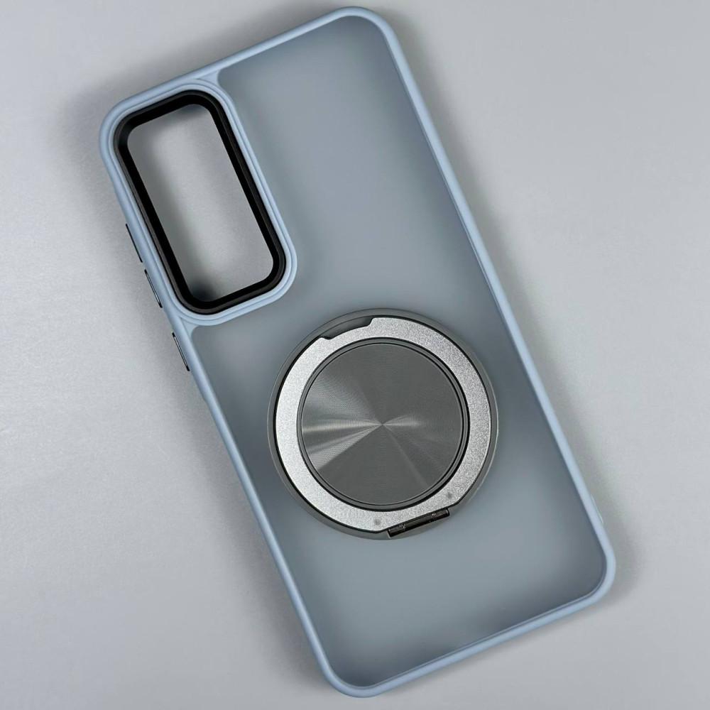 Накладка Space Ring Magsafe для Samsung  A56/A36 / A37  (Сірий)