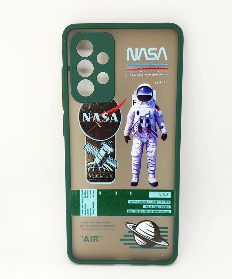 Накладка Totu Gingle Print для Samsung A72 Nasa (Green)