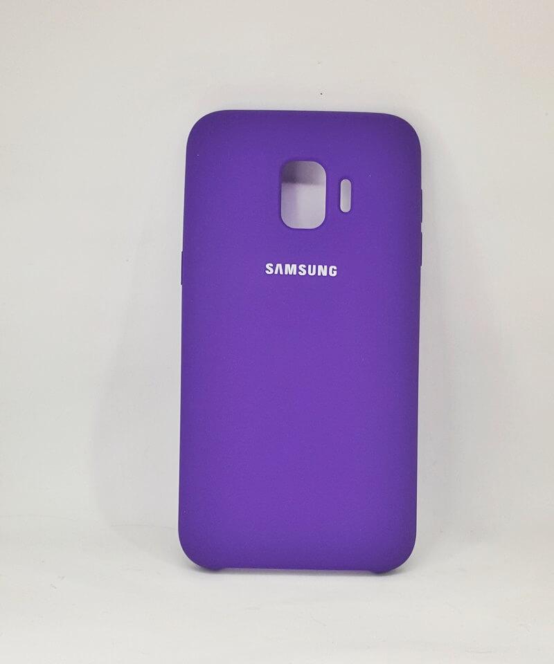 Silicone Case для Samsung J260/J2 Core (2018) фіолетова