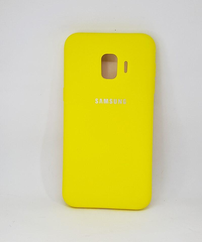 Накладка Original Silicone Case для Samsung J2 Core (2018)/J260 (жовта)