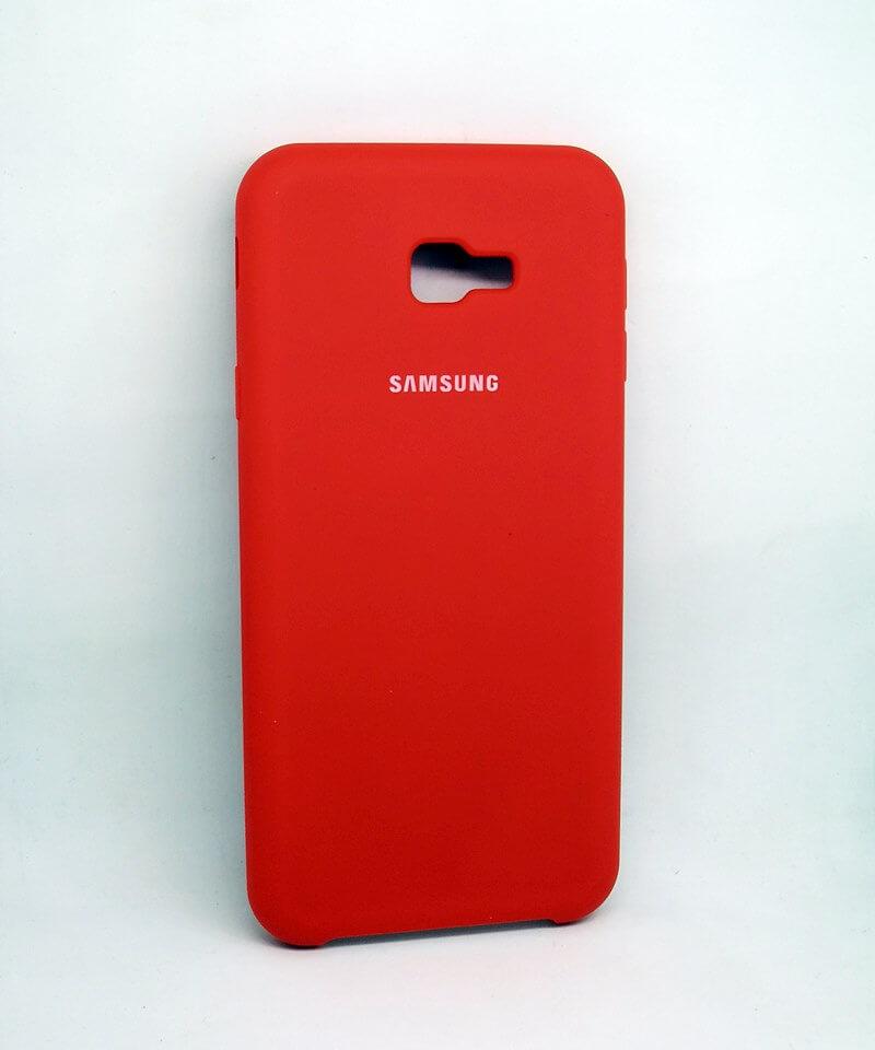 Silicone Case для Samsung J415/J4 Plus (2018) червона