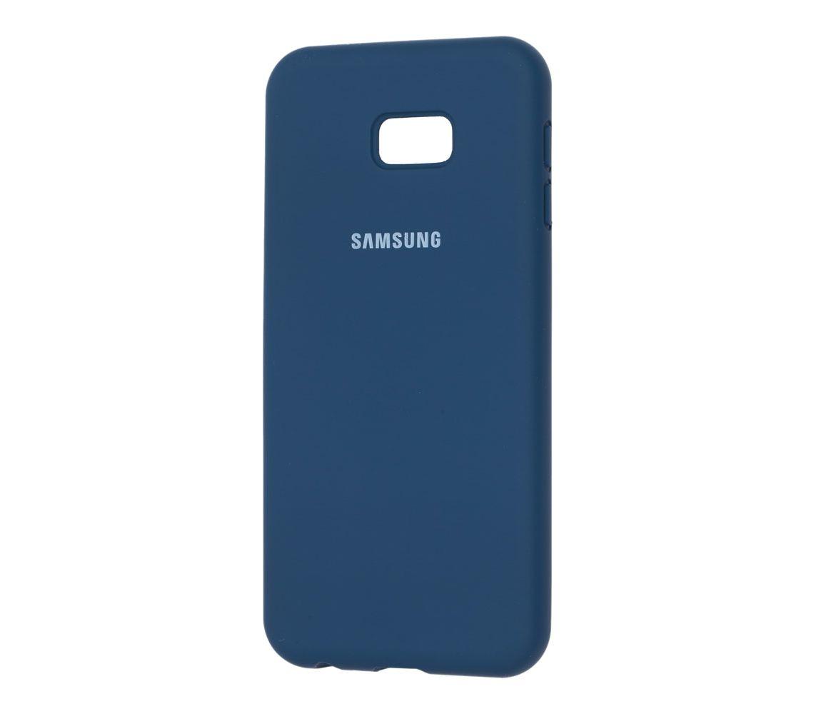 Silicone Cover Full Protective Samsung Galaxy J4 Plus 2018 (J415F) (blue)