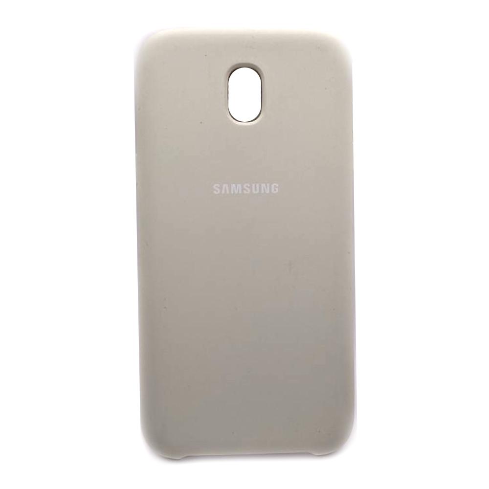 Накладка для Samsung J5 (2017) J530 Silicone Case (Antique white) (лого)