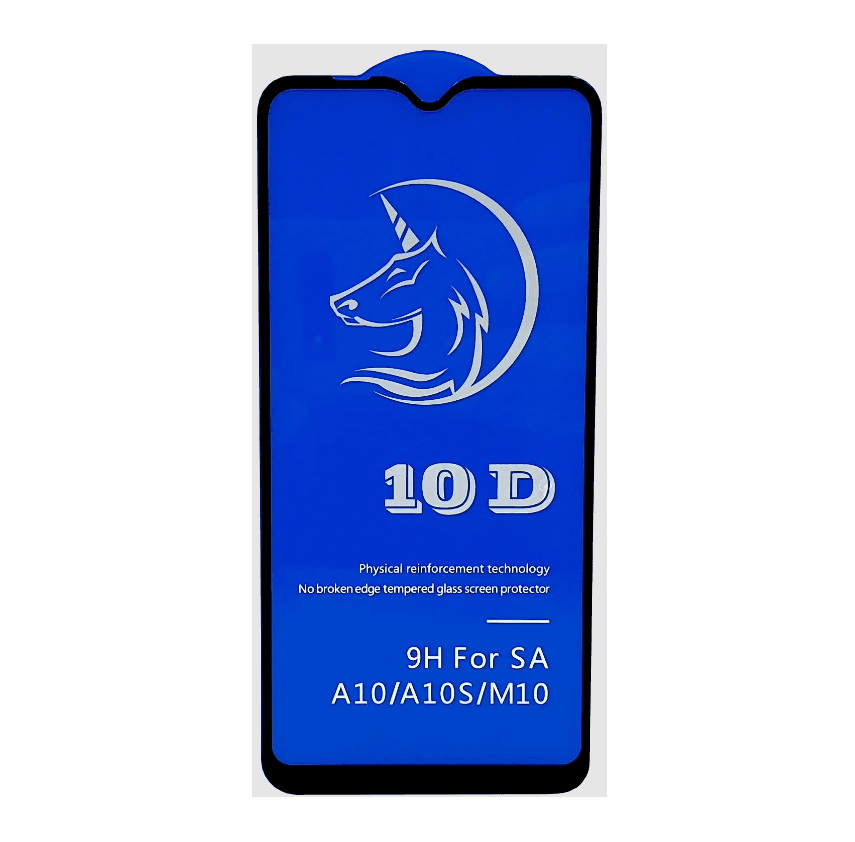 Захисне скло 10D Tempered glass screen protector для Samsung M10 з чорною рамкою