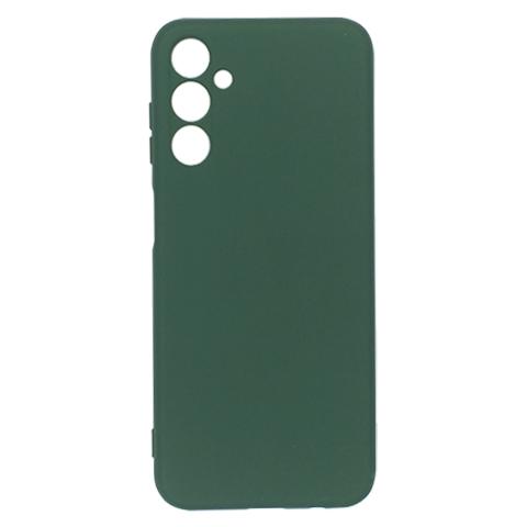 Silicone Cover Full Camera no logo (AA) для Samsung M14 (Dark green)