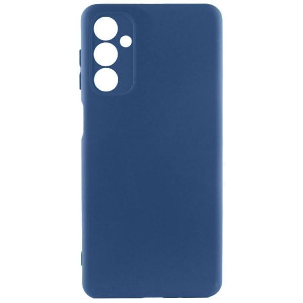 Silicone Cover Full Camera without Logo (A) для Samsung M23 5G/M13 4G (Navy blue)