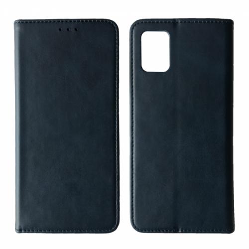 Книжка Black TPU Magnet для Samsung M31s Синя