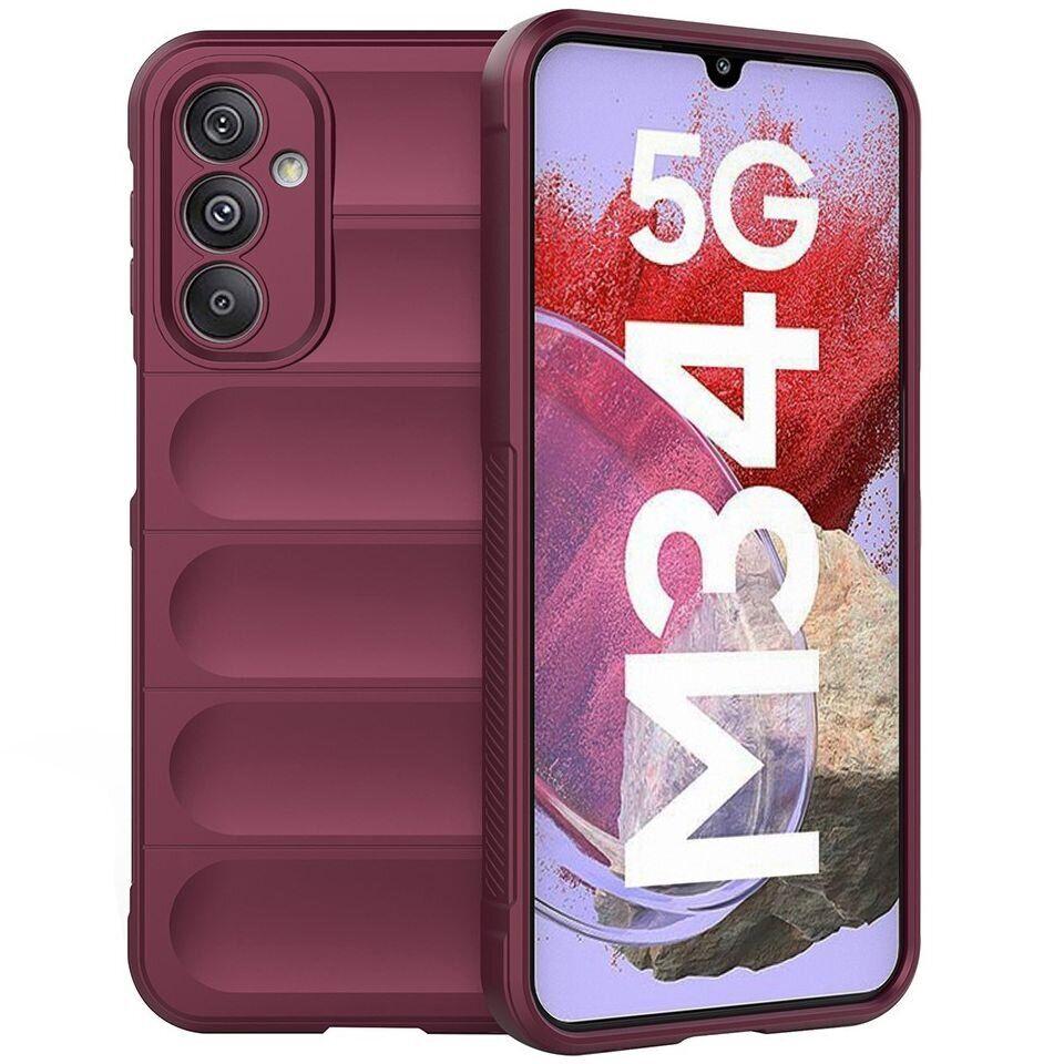 Накладка Cosmic magic shield для Samsung M34  Bordo
