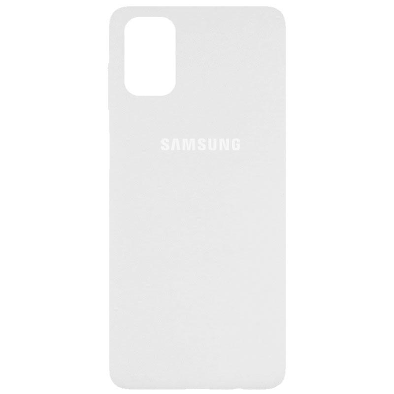 Silicone Cover Full Protective (AA) для Samsung M51 (White)