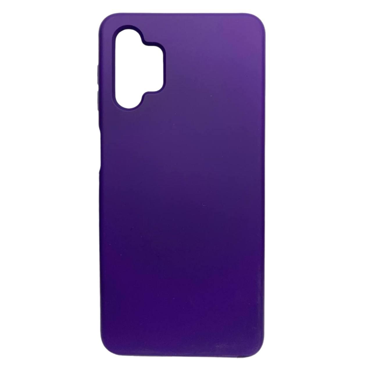 Silicone Cover  without Logo (A) для Samsung A13 / A32 5G/ M52   (Purple)