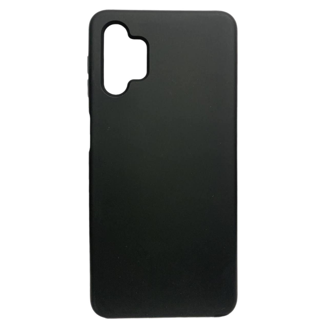 Silicone Cover  without Logo (A) для Samsung A13 / A32 5G/ M52 (Black)