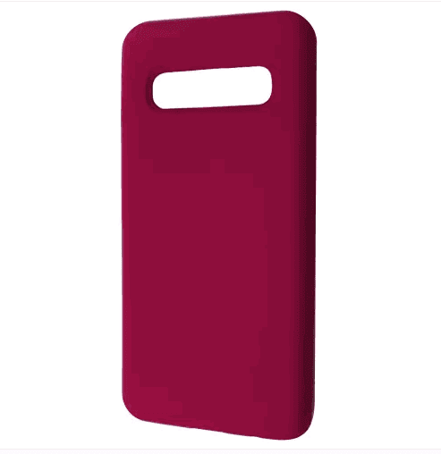 Накладка Fibra для Samsung S10 (Marsala)