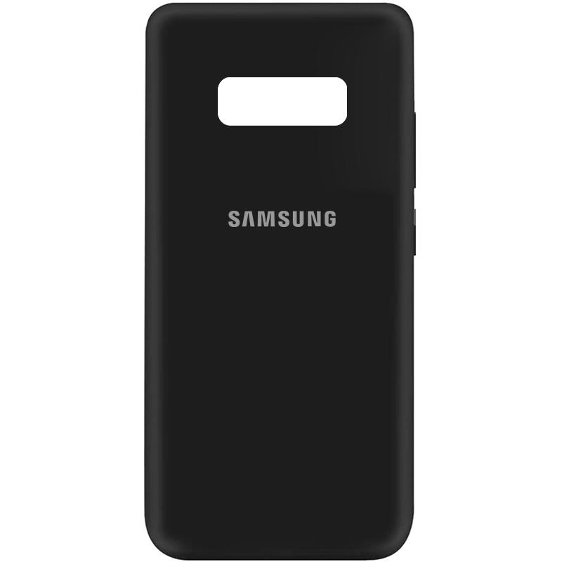 Silicone Cover My Color Full Protective (A) для Samsung S10e (Black)