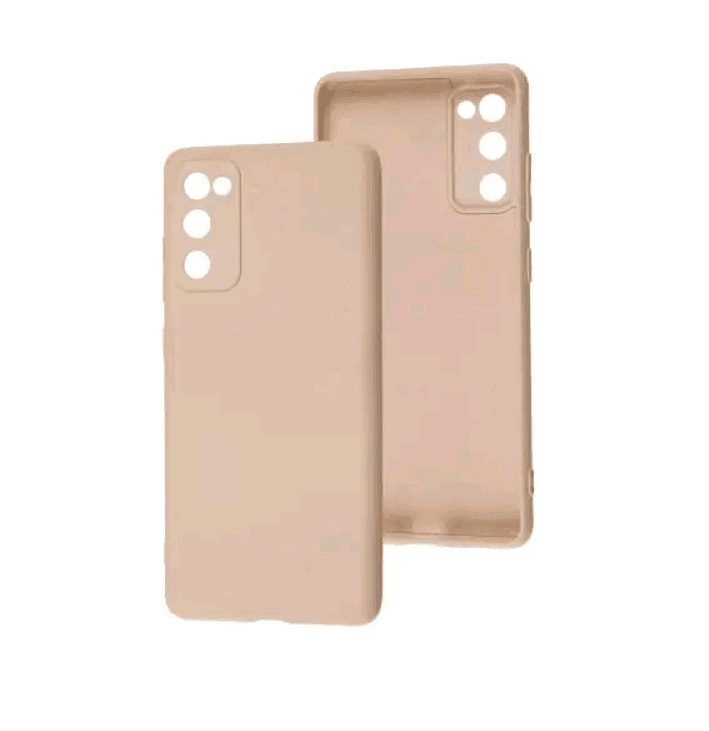Накладка Fibra для  Samsung S20 FE (Pink Sand)