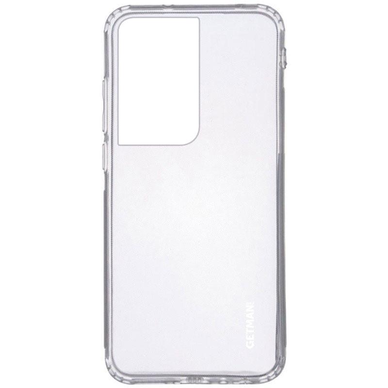 Накладка GETMAN Clear 1,0 mm для Samsung S21 Ultra прозора