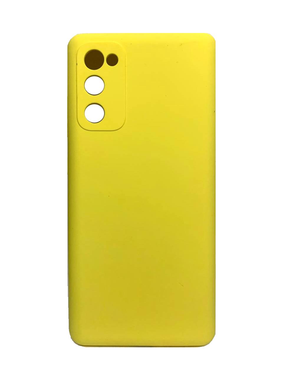 Накладка Fibra для Samsung S20 FE (Yellow)