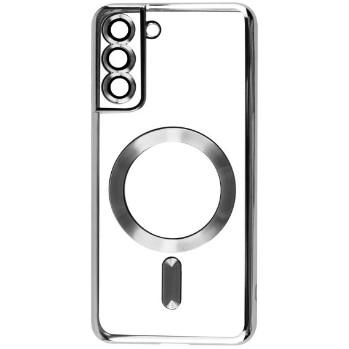 Накладка SHINING Camera MagSafe для Samsung S21FE Silver