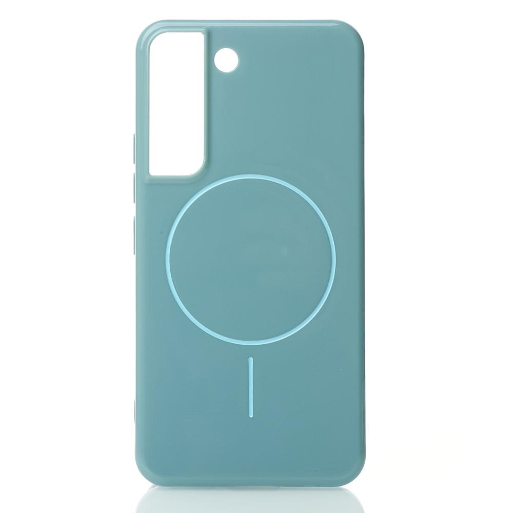 Чохол Glamour MagSafe для Samsung S21 deep blue