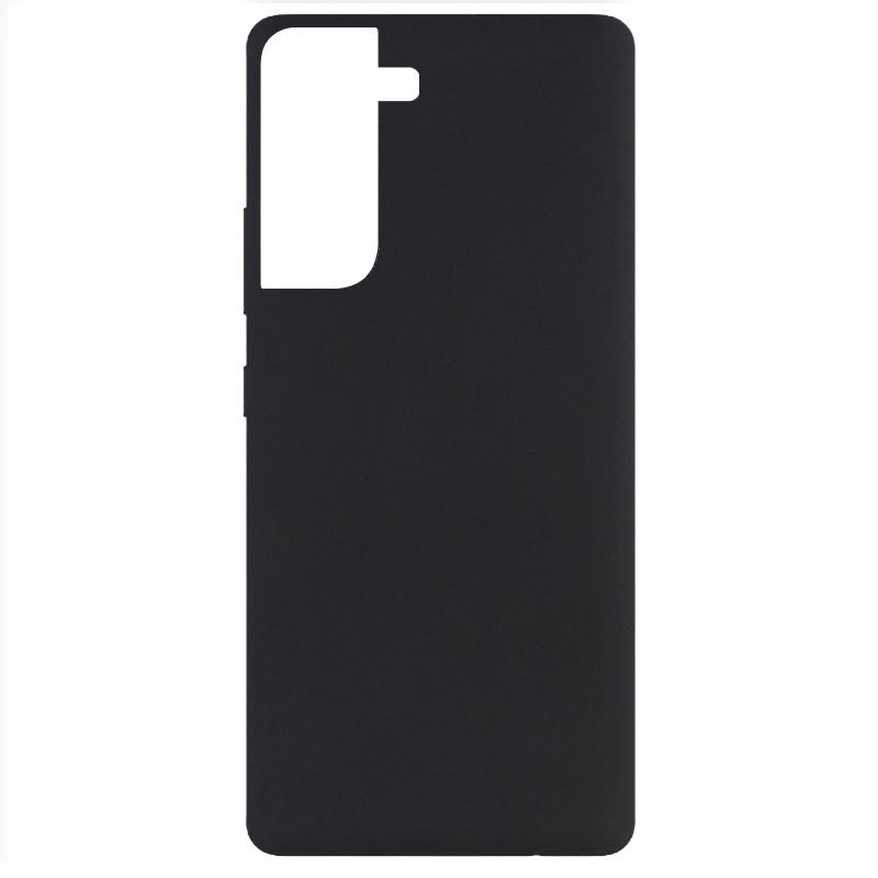 Silicone Cover Full without Logo (A) для Samsung S21 Plus (Black)