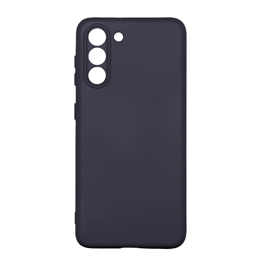 Silicone Cover Full Camera without Logo (A) для Samsung S23 (Midnight blue)