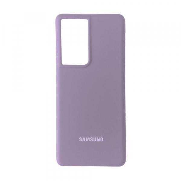 Silicone Cover My Color Full Protective (A) для Samsung S21 Ultra (Dasheen)