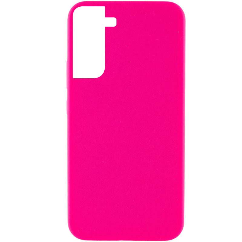 Silicone Cover Lakshmi Full Camera для Samsung S21 FE (Barbie pink)