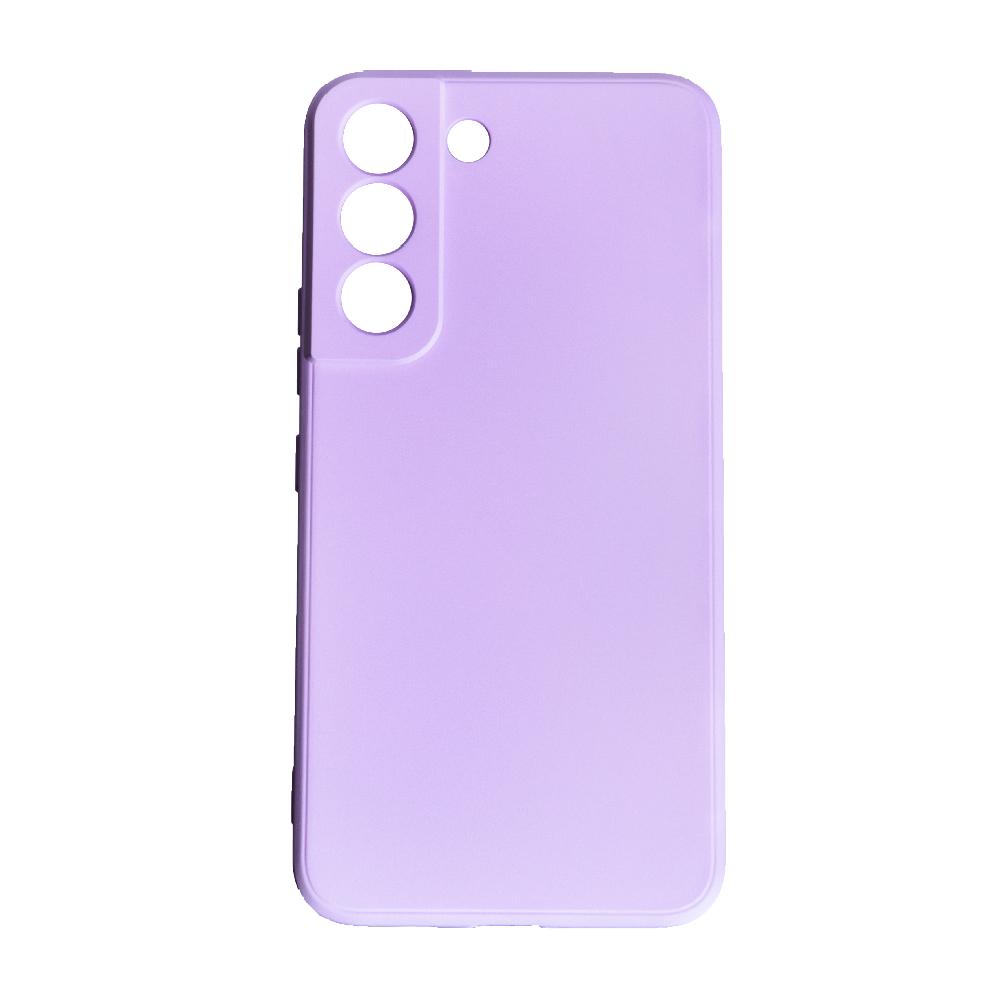 Накладка Silicone case SMTT для Samsung S22 (Purple)