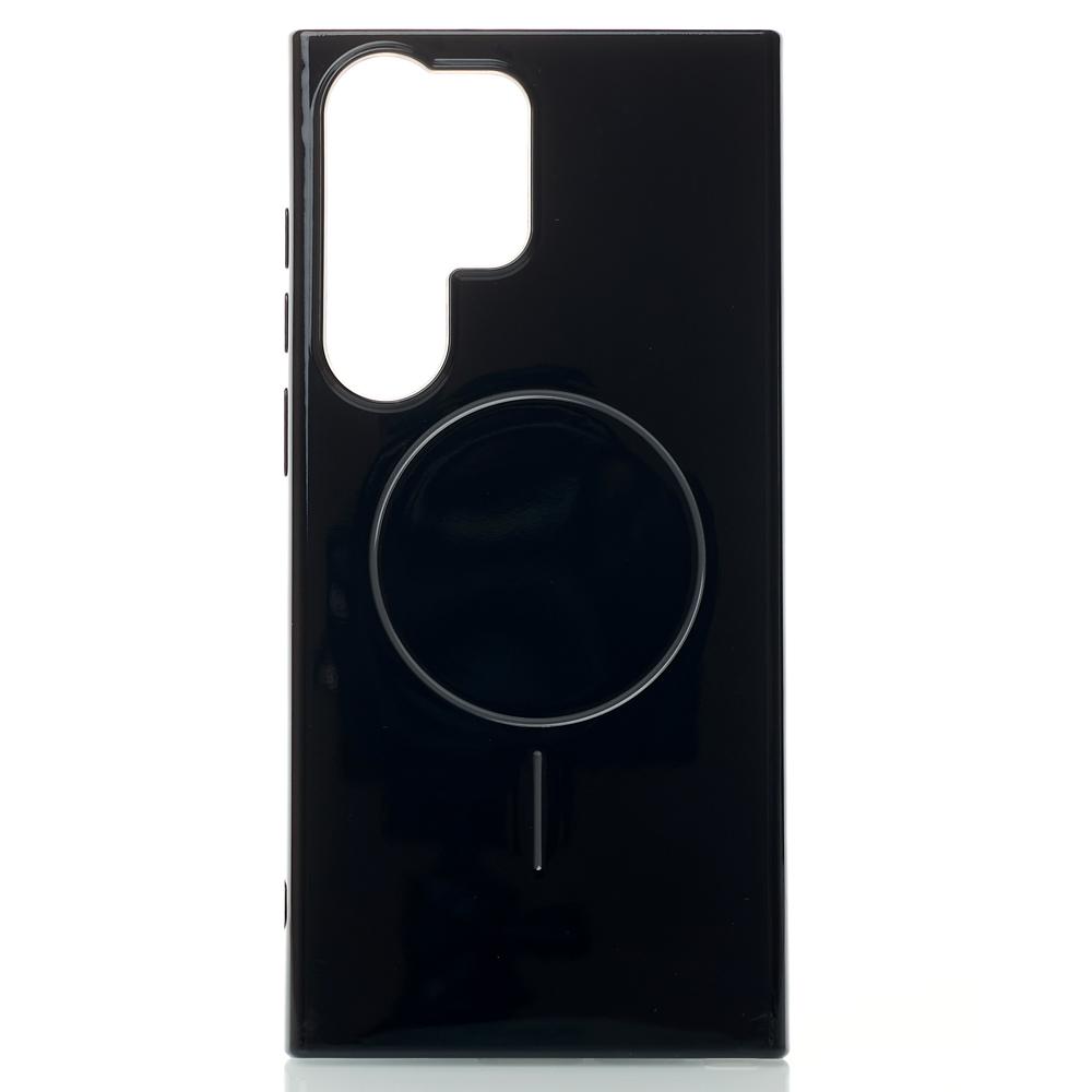 Чохол Glamour MagSafe для Samsung S24 Ultra чорний