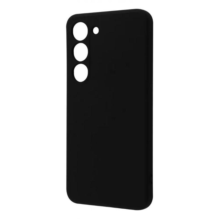 Silicone Cover Full Camera without Logo (A) для Samsung S23 (Black)