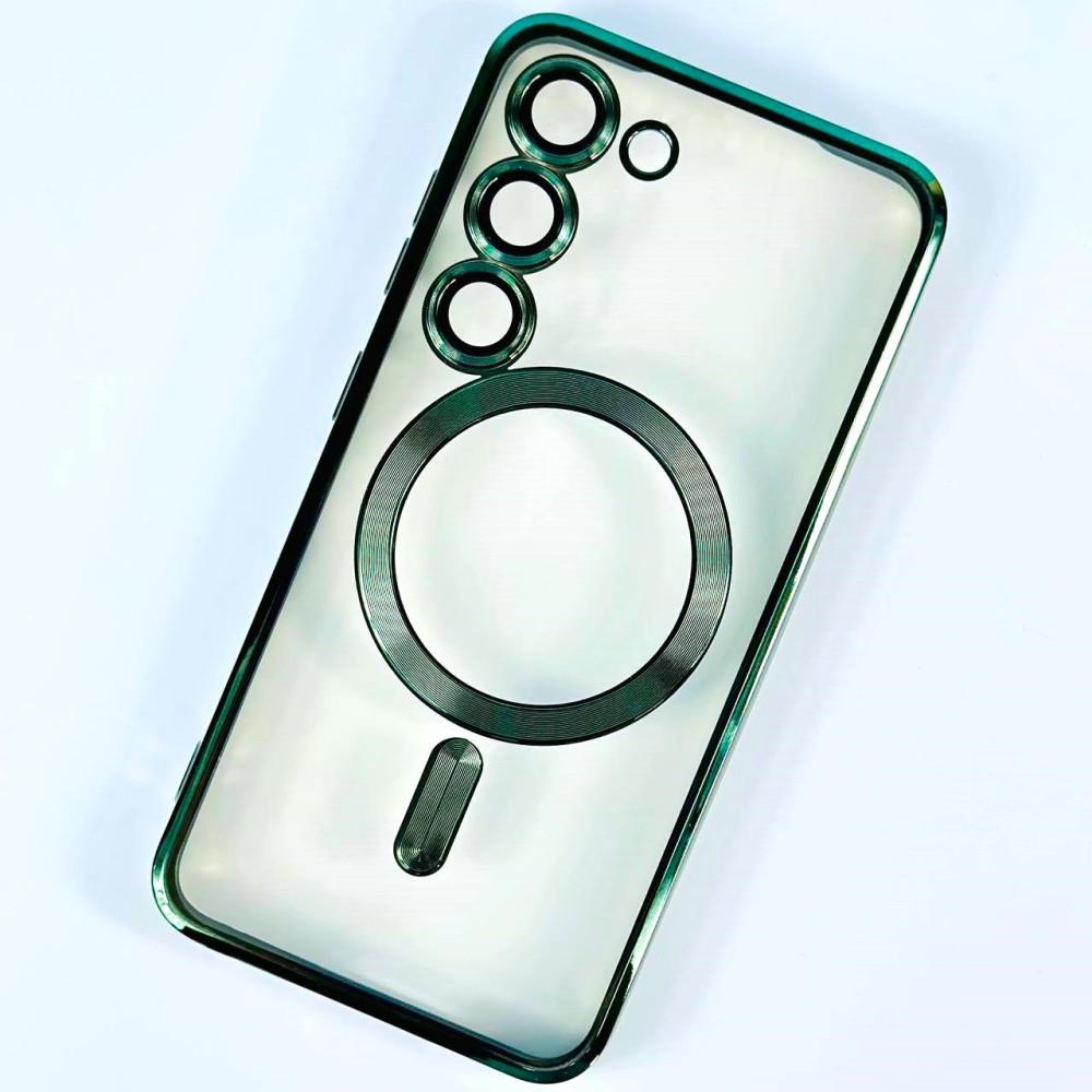 Чохол Metal Color with MagSafe для Samsung S23 (green)