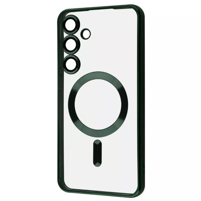 Чохол SHINING Camera MagSafe для Samsung S23FE (dark green)