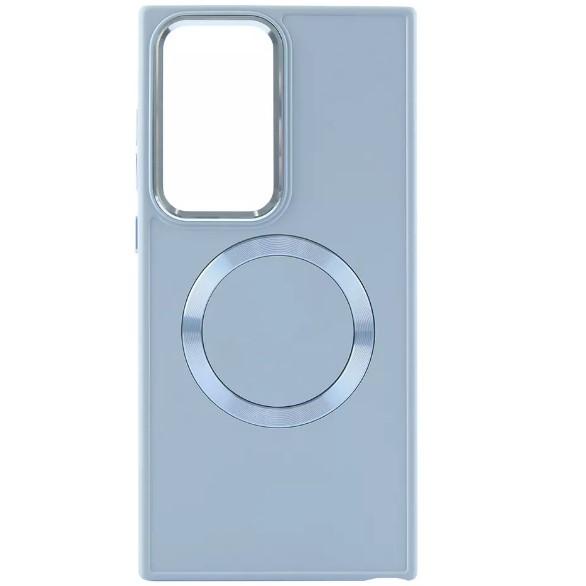 Bonbon Metal Style with MagSafe для Samsung S23 Ultra (Light Blue)