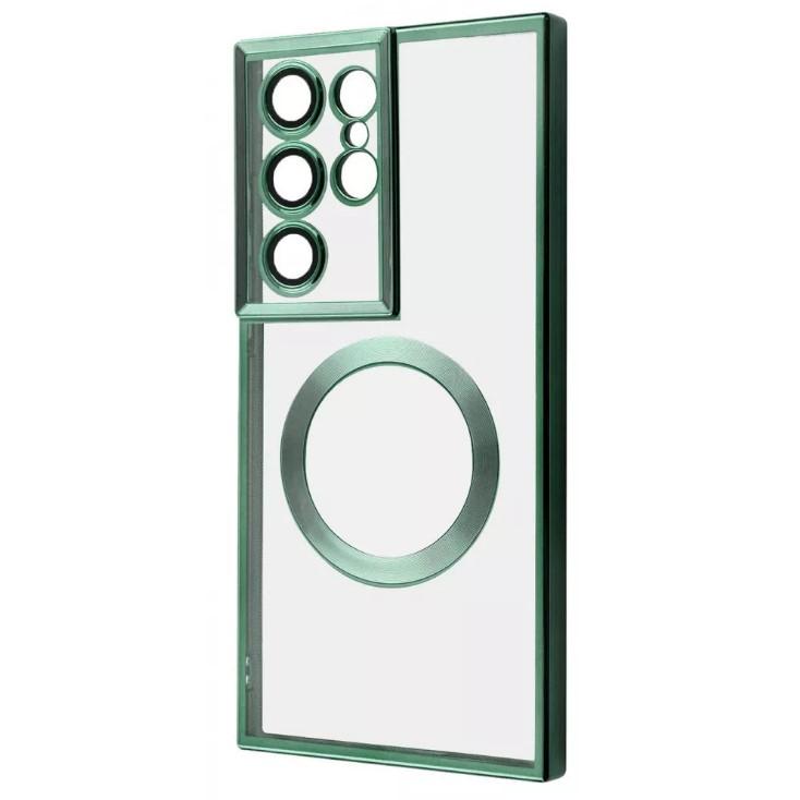 Накладка SHINING Camera MagSafe для Samsung S23 Ultra (dark green)