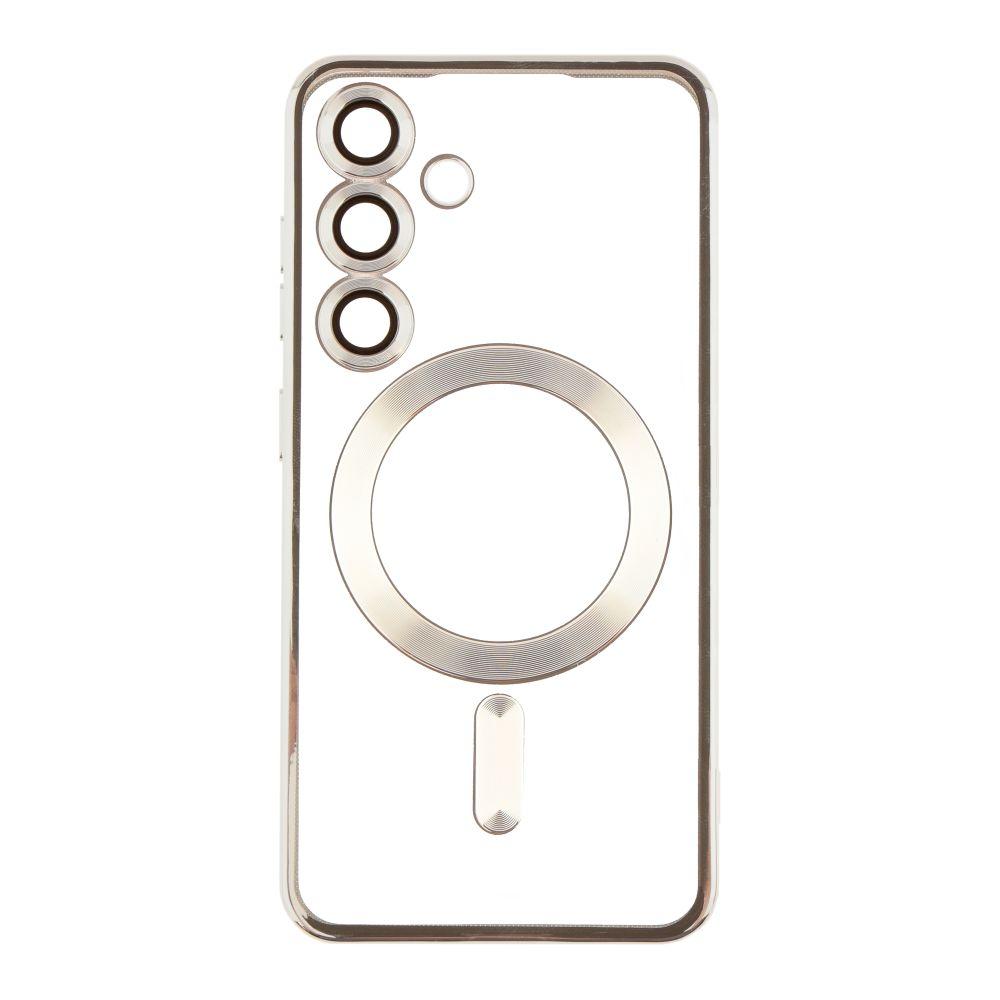 Накладка SHINING Camera MagSafe для Samsung S24 Silver