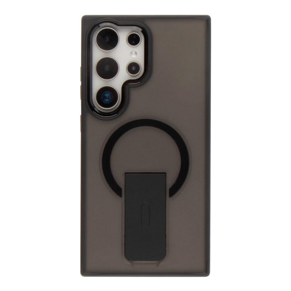 Чохол TPU+PC FlexGuard Magnetic Ring Stand для Samsung Galaxy S24 / S25 (Black)