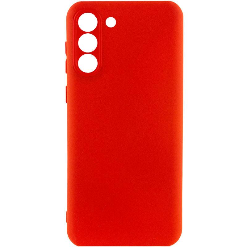 Silicone Cover Full Camera without Logo (A) для Samsung S24 Plus (Red)