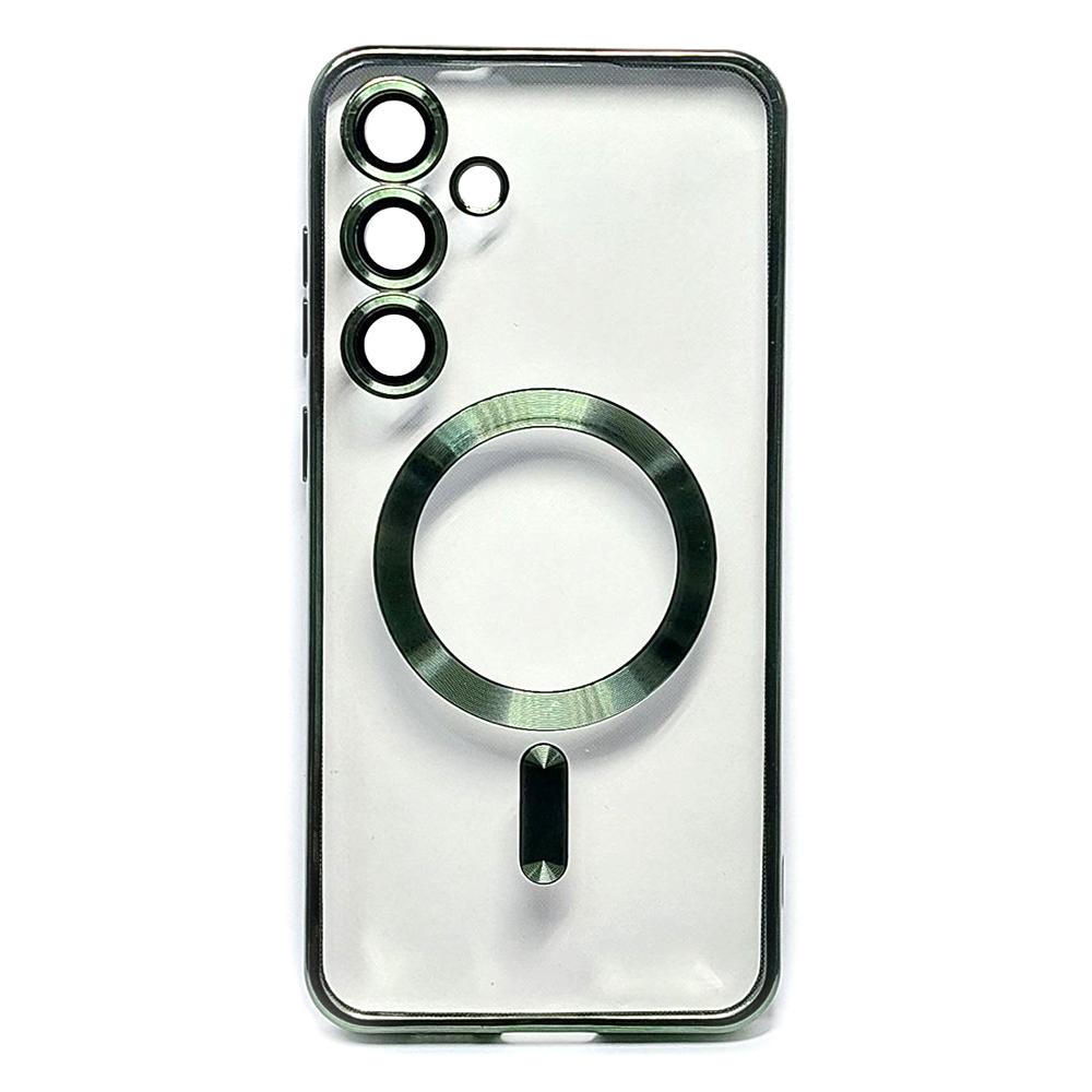 Чохол Metal Color with MagSafe для Samsung S24FE  (green)