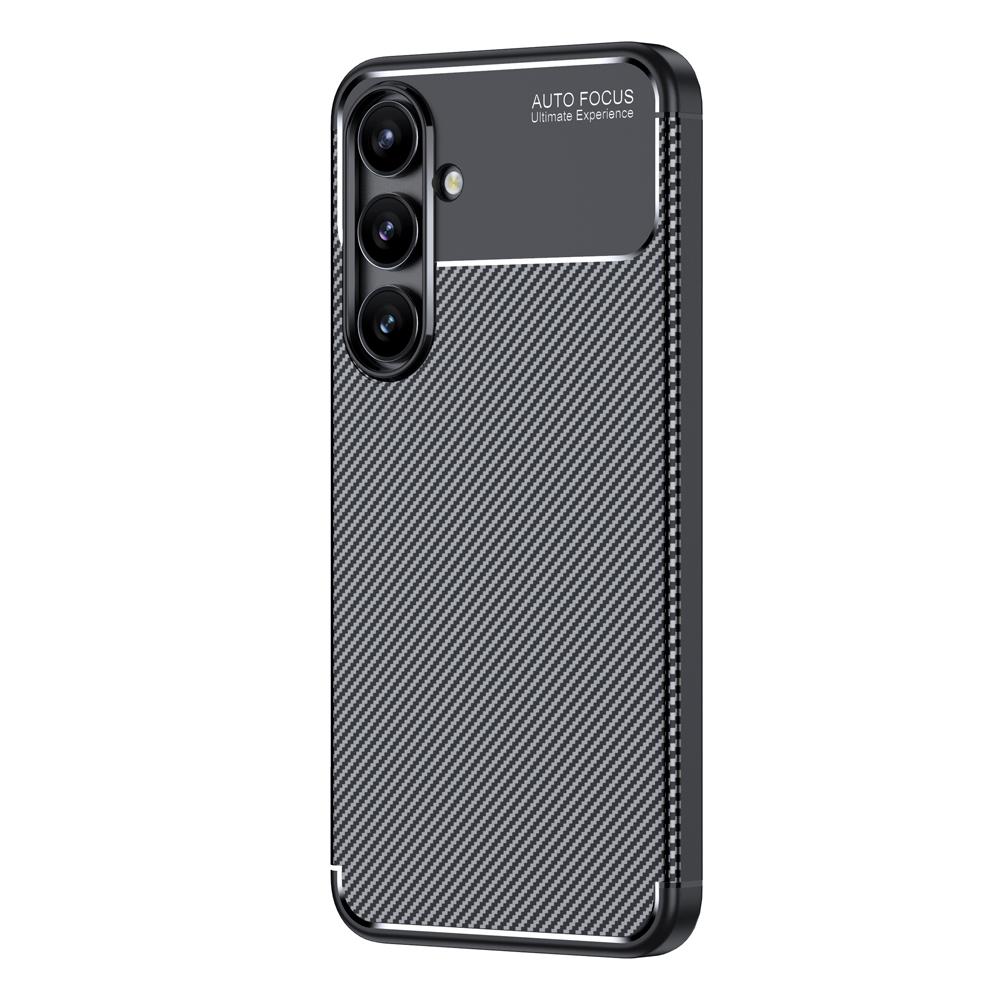 Чохол Ultimate Experience Carbon для Samsung S24 FE чорна
