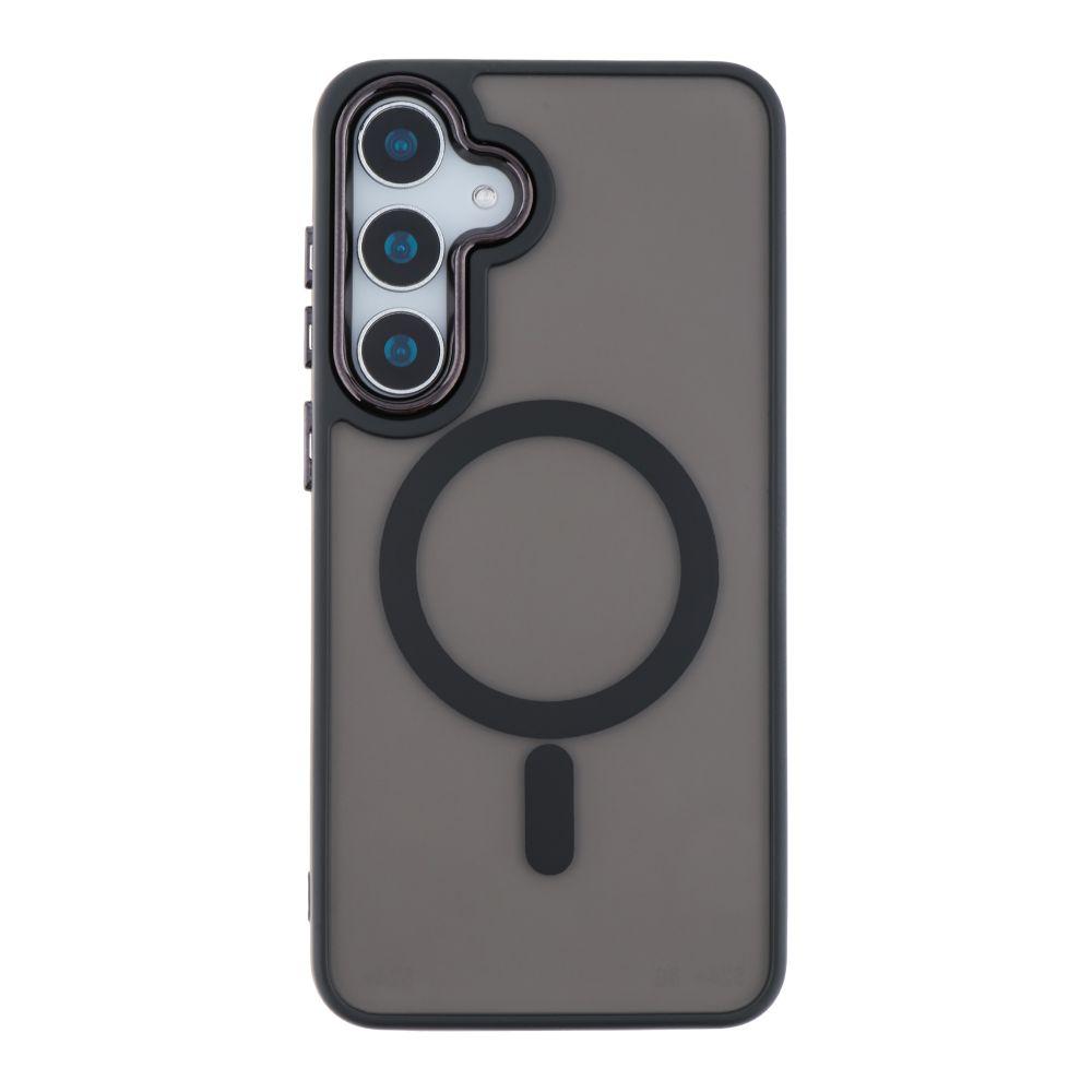 Накладка Magsafe MATTE ACRYLIC для Samsung S24FE чорна