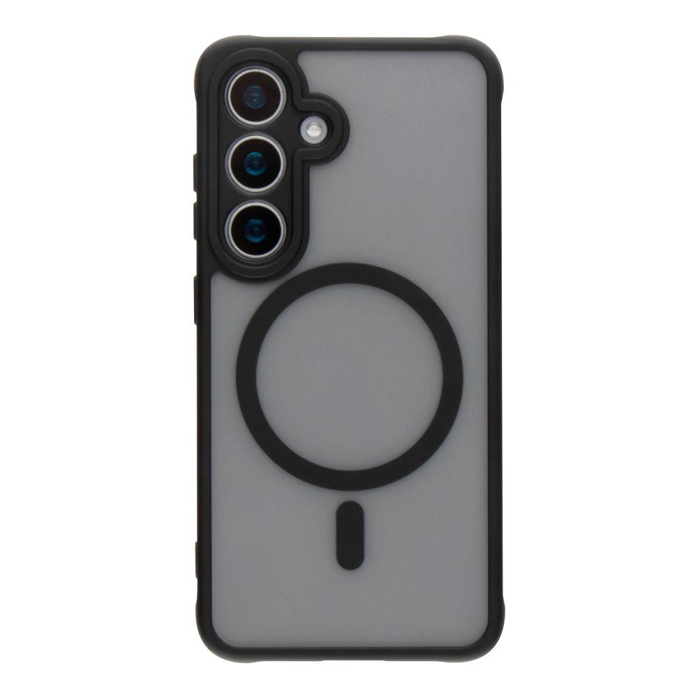 Чохол для SAMSUNG S24FE Magsafe MATTE ACRYLIC з захистом камери Black