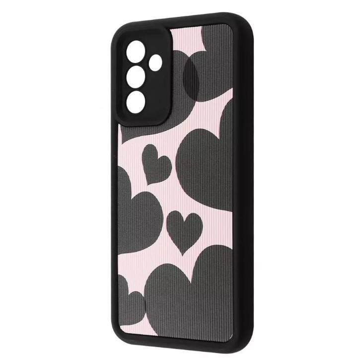 Чохол Artfull Case для Samsung S24FE (black hearts)