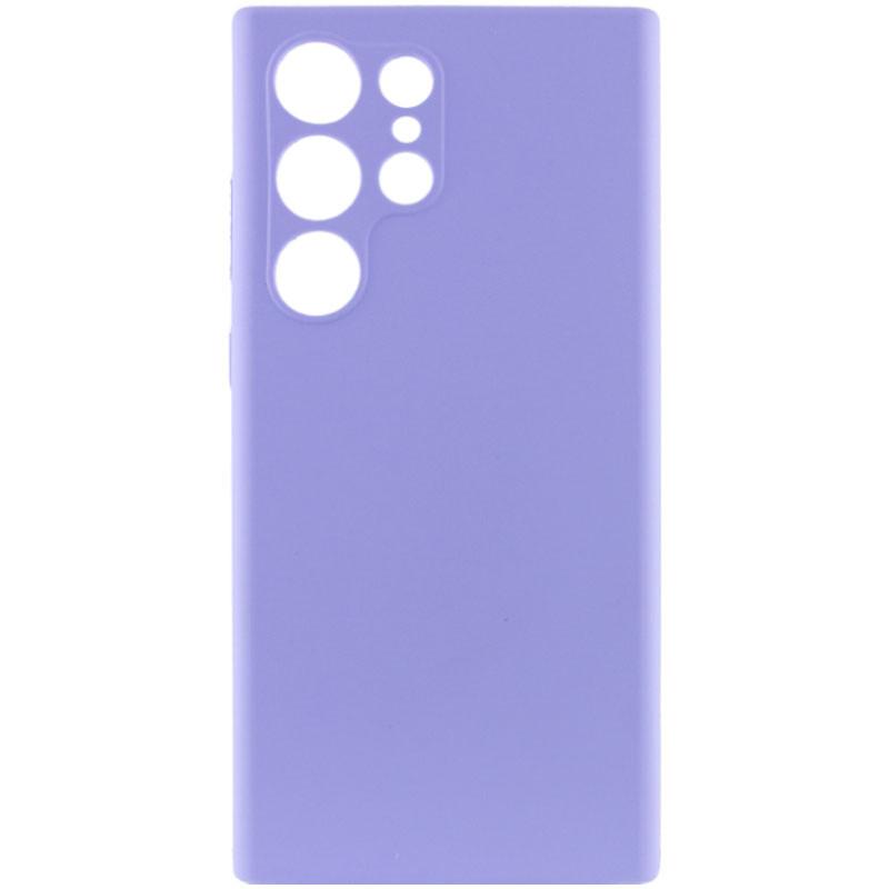 Silicone Cover FIBRA Full Camera without Logo (A) для Samsung S24 Ultra (Dasheen)