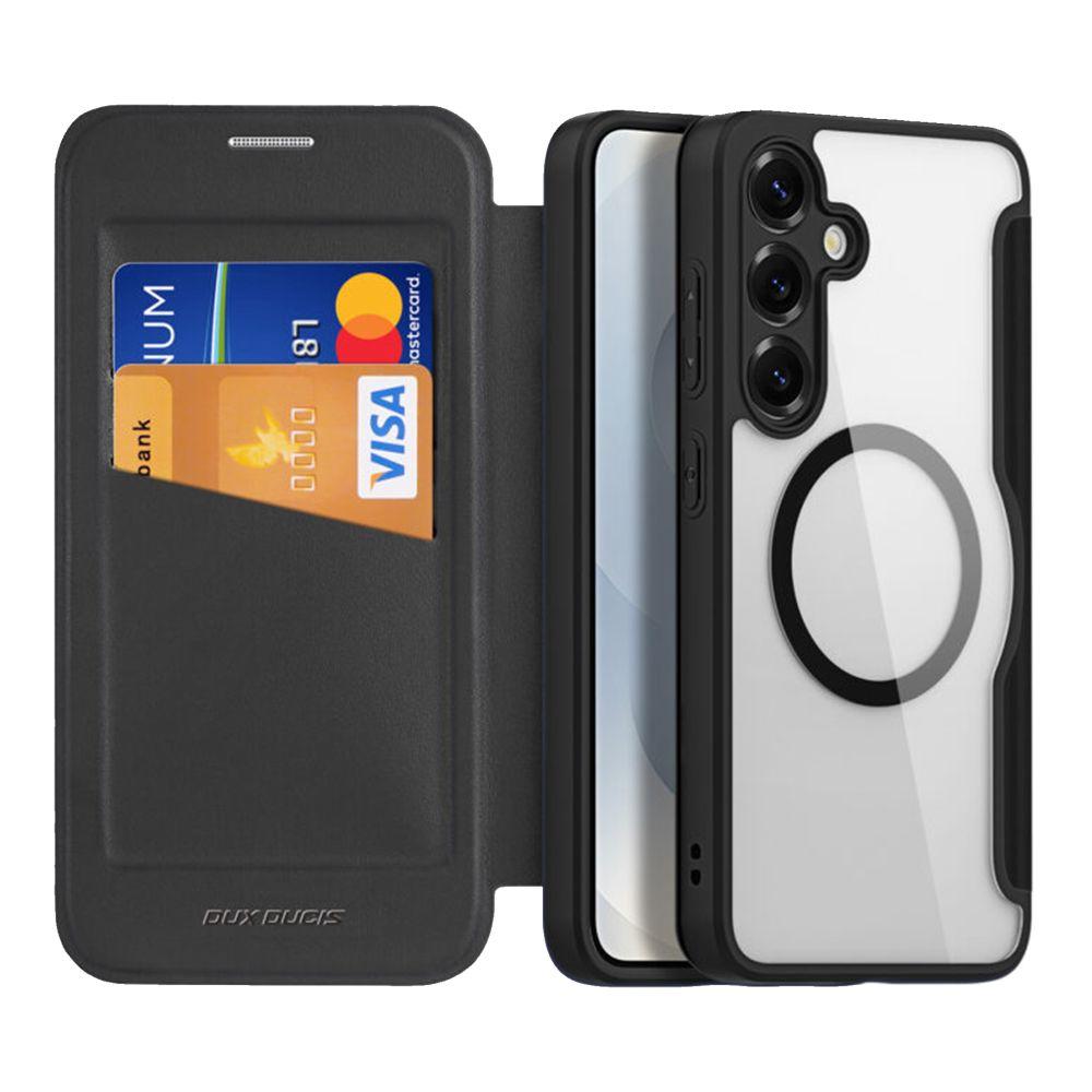 Чохол-книжка Dux Ducis Skin X Pro with MagSafe для Samsung S24/S25 (Black)