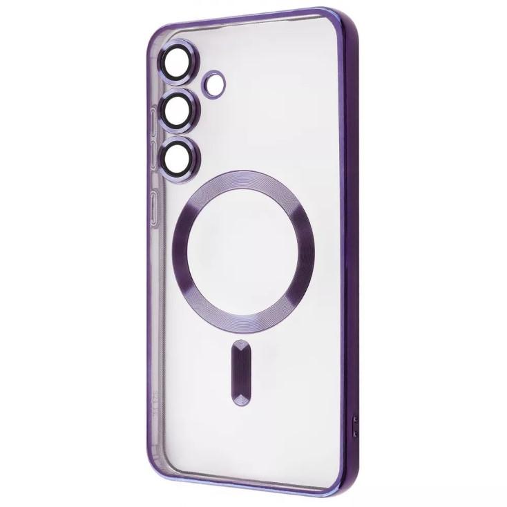 Чохол Metal Color with MagSafe для Samsung S25 FE (deep purple)