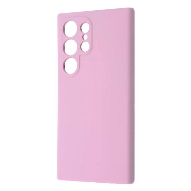 Silicone Cover FIBRA Full Camera without Logo (A) для Samsung S25 Ultra (Pink sand)