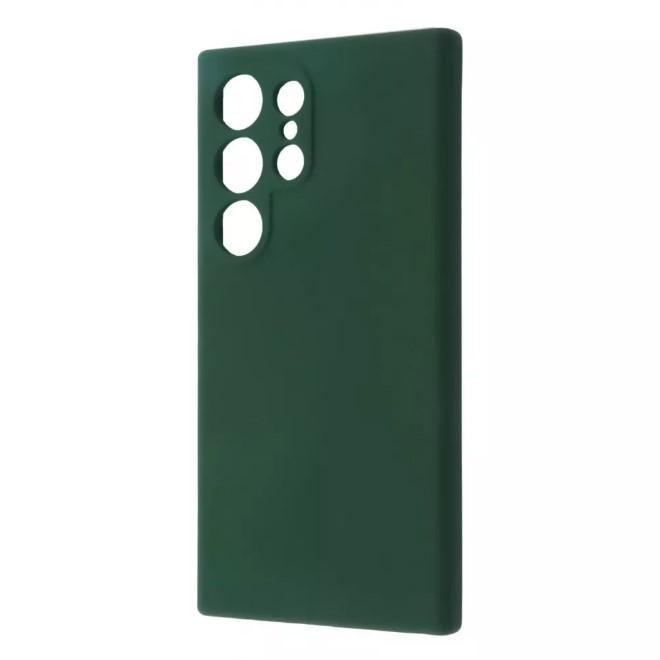 Silicone Cover FIBRA Full Camera without Logo (A) для Samsung S25 Ultra (Cyprus green)