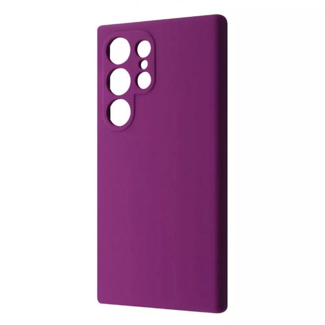 Silicone Cover FIBRA Full Camera without Logo (A) для Samsung S25 Ultra (Purple)