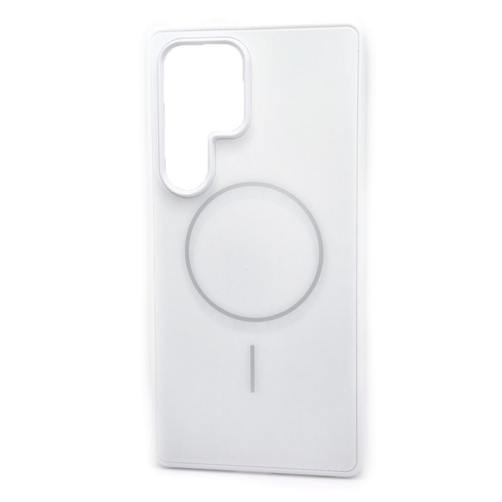 Чохол Durable Shell Magnetic для Samsung S25 Ultra  біла